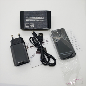 3 in 1 Out 4K HDMI Switch 3x1 HDMI 2.0 Switcher IR uzaktan kumanda ile PS4 Xbox için HDCP 2.2 4K @ 60Hz HDR 3D destekler - Product Image 5