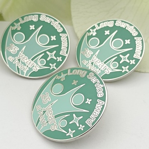 Chất lượng cao lưu niệm biểu tượng tùy chỉnh kim loại cứng men huy hiệu làm việc theo nhóm Champion giải thưởng ve áo pins cho quần áo - Product Image 3