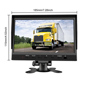 Sistema de cámara de respaldo con cable impermeable de alta resolución 1080P Pantalla LCD Monitor de cámara de marcha atrás de camión de 7 pulgadas - Product Image 6