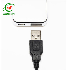 5V USB Powered Bianco Argento Filo di Rame 5M 50 LED Luci Della Stringa