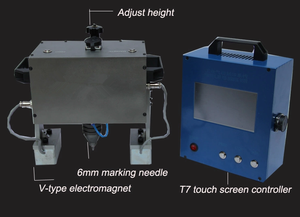 TIANYU auto vin anzahl kennzeichnung maschine dot peen kennzeichnung maschine für daten matrix 2d code - Product Image 6