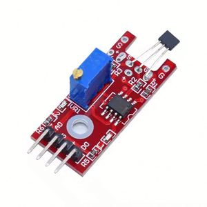 Módulo de Sensor de Hall magnético lineal, interruptor de placa de Sensor de Hall de conteo de velocidad, para Arduino Diy KY024, Sensor de Hall, 1 unidad