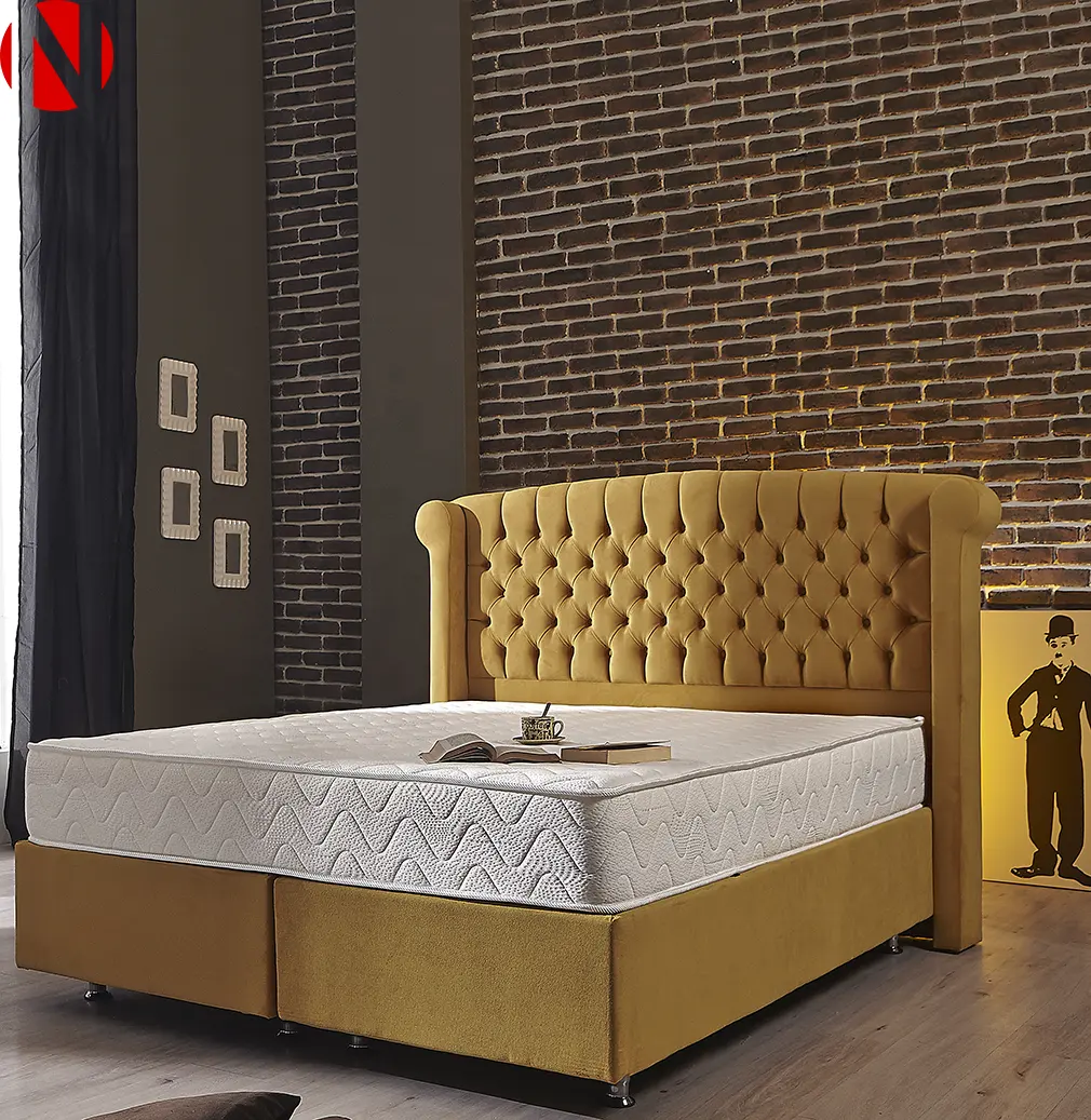 Tête de lit Venise Tufté Moderne Élégant de Luxe Lit Tête De Lit 90 cm pour Meubles De Chambre À Coucher fabriqués en Turquie, En Gros, Offre Spéciale