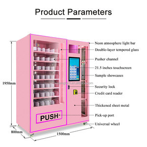 Rất khuyến khích maquinas expendedoras mỹ phẩm Máy bán hàng tự động Nước hoa/móng tay máy bán hàng tự động cho các mặt hàng bán lẻ - Product Image 4
