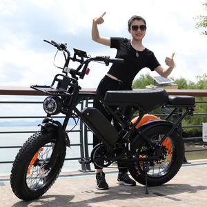 Xe đạp điện X80 Pro V20 Pro Fatbike có ghế ngồi phía sau, xe đạp điện Velo Electrique EU, xe đạp điện X80, xe đạp điện 250W - Product Image 1