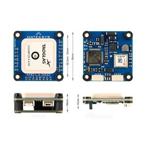Матек M10-L4-3100 ArudPilots AP_PERIPH DroneCAN Протокольный барометр GNSS компас GPS модуль для радиоуправляемого мультироторного самолета - Product Image 1