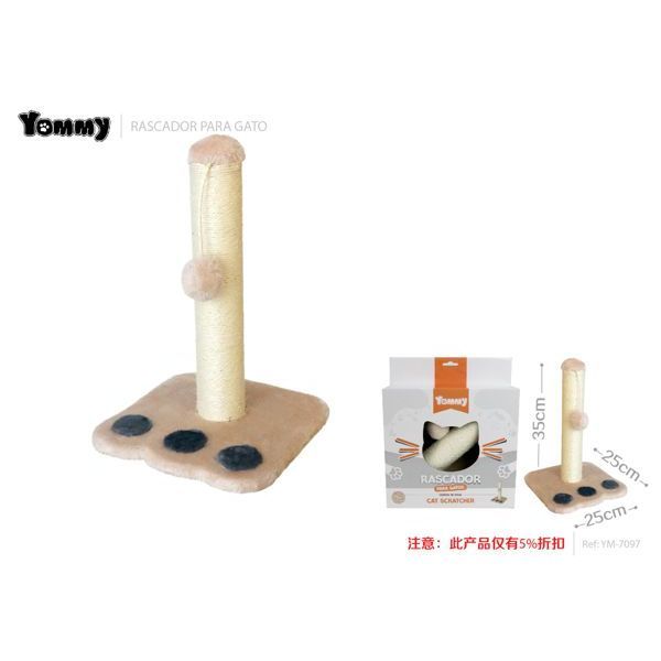 Empreinte beige 35 cm 25 cm