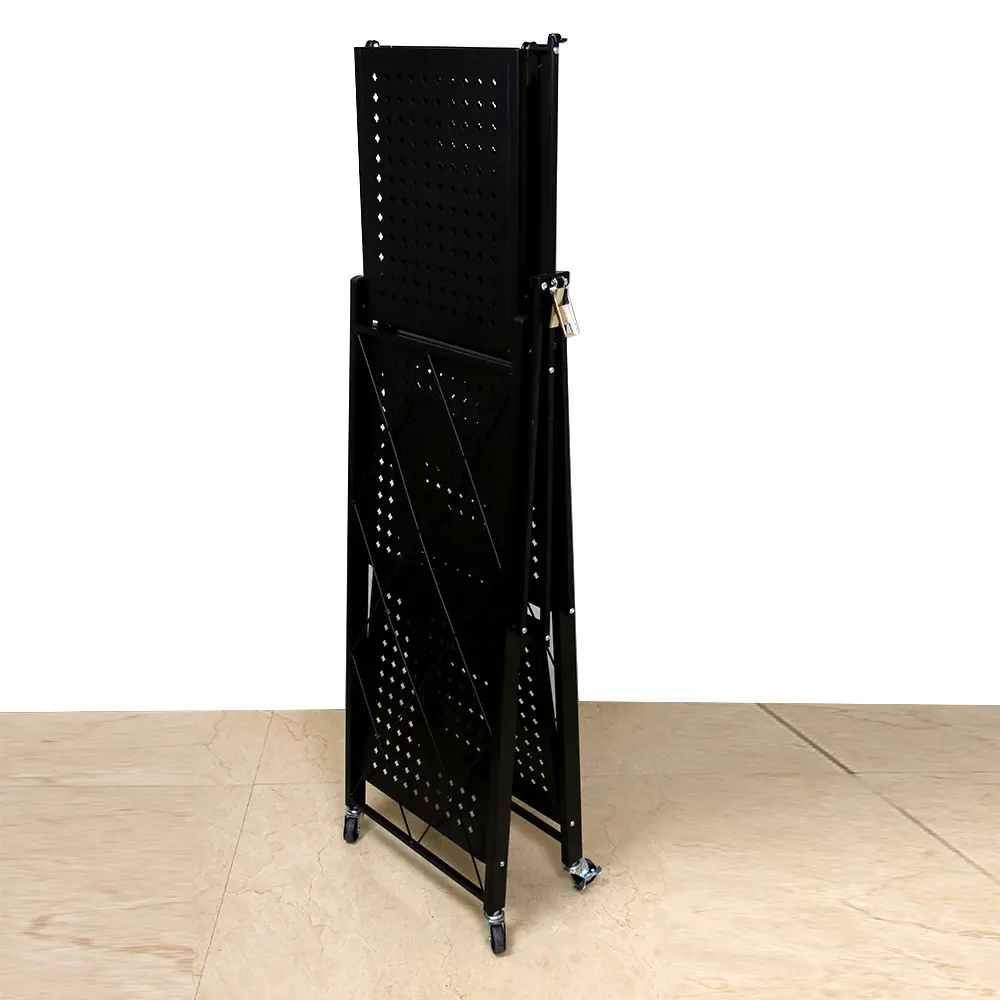 Convenient and Space saving CD Storage Rack Foldable and Portable Suitable for Living Room and Warehouse