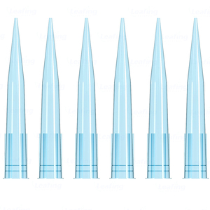 Lab Pipettes Factory Wholesale High Transparency 1000ul Box <strong>Blue</strong> Plastic Pipette Tip With Filter