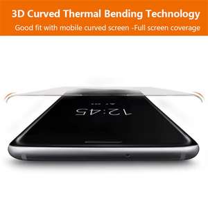 Cao Cấp 9H 2.5D Đầy Đủ Bìa Màu Đen Cạnh Keo Chống Xước Điện Thoại Tempered Glass Bảo Vệ Màn Hình Phim Bảo Vệ Cho Vivo Chung Loạt - Product Image 2