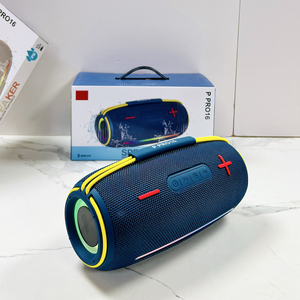 <span class=keywords><strong>P</strong></span> PRO16 kablosuz blu-diş süper bas su geçirmez hoparlör LED renkli işık Hifi kalite açık taşınabilir Woofer kumaş hoparlör