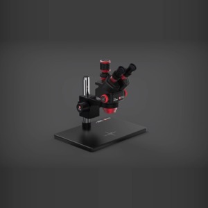 Base de microscopio trinocular YCS 6558S HD con 6, 5X58 Zoom 4K Kit de luz de cámara para teléfonos móviles PCB Reparación de herramientas eléctricas de soldadura - Product Image 3