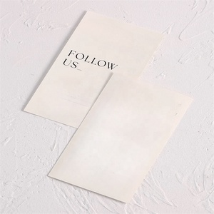 Bán buôn tùy chỉnh giấy kraft nghệ thuật thẻ kinh doanh các tông Quà Tặng phục vụ sau bán hàng thay đổi/hoàn trả biểu tượng tùy chỉnh thẻ tay áo - Product Image 4