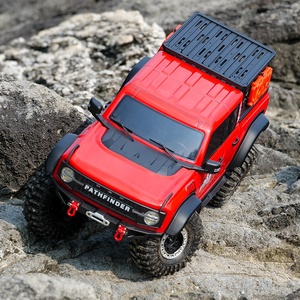รถปิคอัพ EX86150 <span class=keywords><strong>RC</strong></span> ออฟโร้ด4WD 1:10สำหรับนักสำรวจเส้นทางรถปิกอัพไฟฟ้ารีโมทคอนโทรลตีนตะขาบล้อพอร์ทัล Diff ล็อคสองความเร็ว - Product Image 4