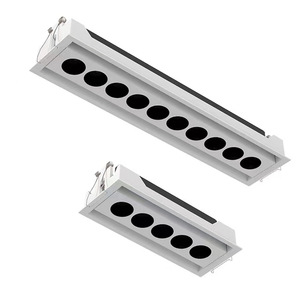 Ayarlanabilir anti parlama mangal lambası spot lineer downlight led gömme projektör spot - Product Image 1
