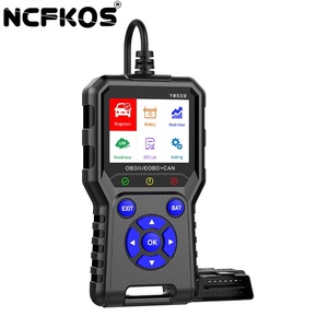 NCFKOS YM509 OBD2 Diagnose werkzeug für Elektroautos Mehrsprachiger Kunststoff-Kfz-Scanner Fehler codes löschen Motor OBD 2Code Reader - Product Image 1