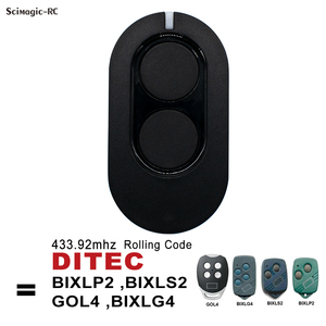 Ditec entrematic ZEN 2 ZEN4 ZEN2W ZEN4W Gol4 BIXLG4 BIXLP2 BIXLS2คำสั่งตัวส่งรหัสกลิ้ง433MHz - Product Image 3