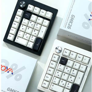 Teclado numérico GMK26 2,4 GHz/BT5.0/con cable 26 teclas Teclado de entrada de datos Retroiluminación RGB Numpad mecánico inalámbrico intercambiable en caliente