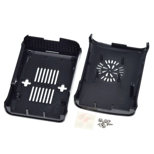 Para Raspberry Pi Case Fundas Funda protectora ABS Shell Cover con Mini ventilador de refrigeración Disipador de calor para Raspberry Pi 2 Modelo B Plus + - Product Image 4