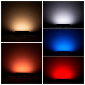 バーディスココンサートステージライト用の新着dmxDJ照明300WRGBWA 5in1LEDサイクロラマライト - Product Image 5