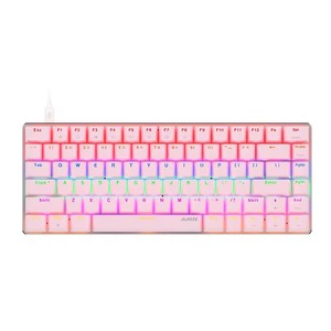 AJAZZ AK33 Gaming Machinery 82 Keys <strong>Keyboard</strong> Backlight RGB <strong>Programmable</strong> for WIN/iOS Full Key Impulse Free - Product Image 2