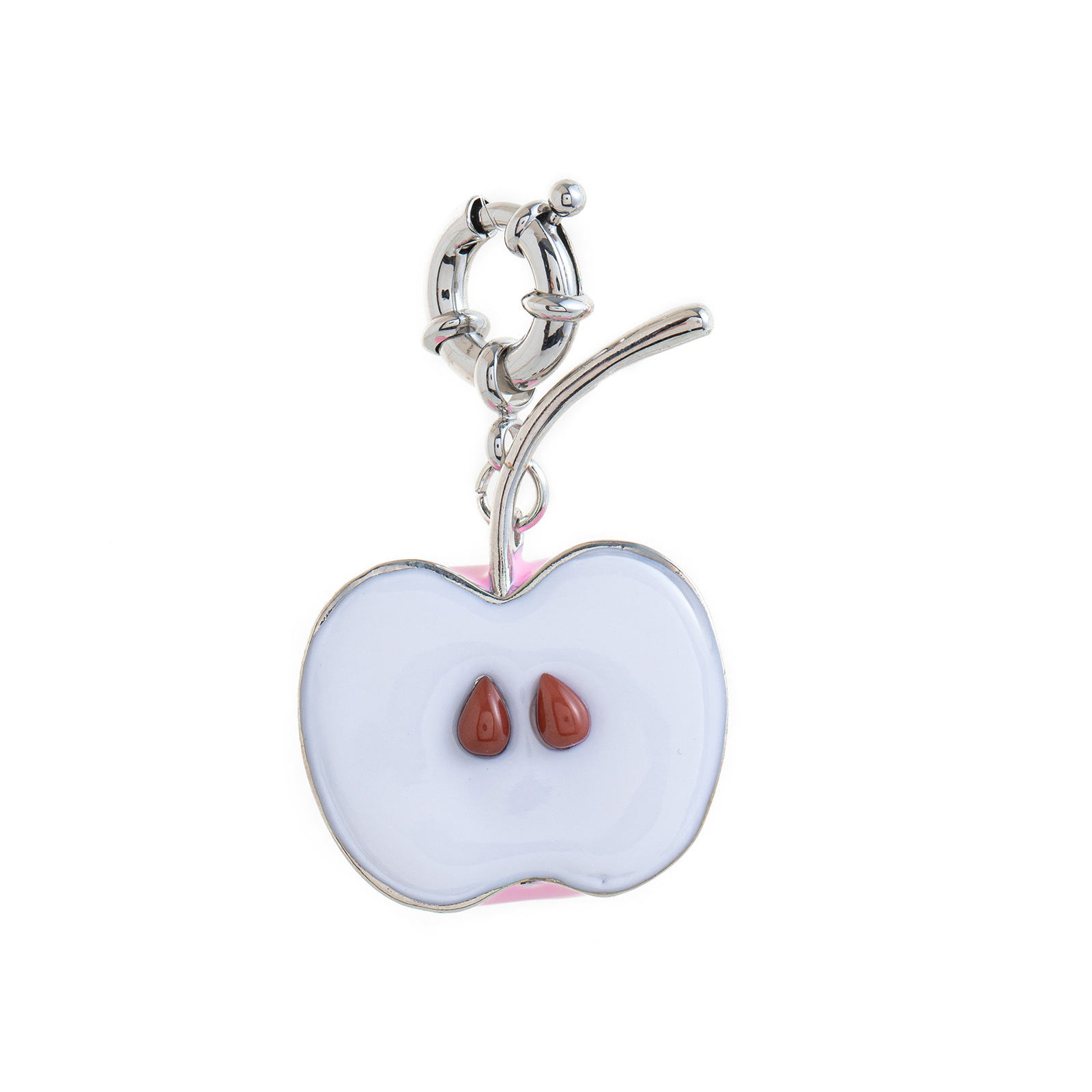 Pendentif pomme rose 13