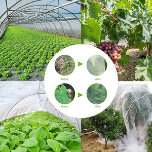 Sacchetti di copertura in rete a rete per piante ad alta permeabilità con coulisse con cerniera per alberi da frutto - Product Image 5
