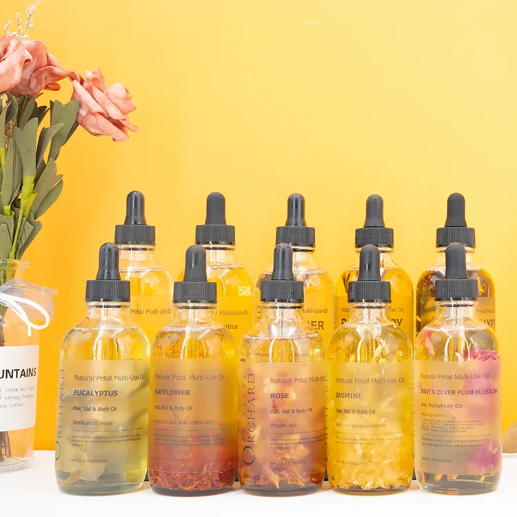 Óleo de aromaterapia 100% natural pura para cuidados com a pele, óleo para massagem corporal com óleo rosa