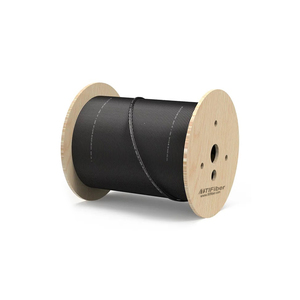 GJYXCH GJYXFCH Drop FTTH Black LSZH PVC Jacket Flat 1 Core G.657A1 1 Km Gua 1000 metros Ethernet Cable de fibra óptica para exteriores - Product Image 3