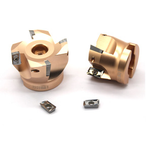 CNC işleme için 4 diş ile altın kaplama alüminyum freze kesicisi - Product Image 2