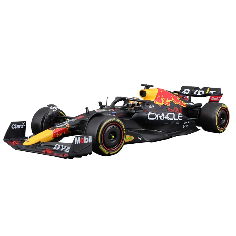 Bburago 1/24 escala Red Bull RB18b Fórmula Uno F1 coche de carreras Aleación de Zinc modelo coche Diecast Juguetes