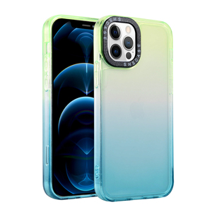 הקרינה צבע ברור עמיד הלם טלפון מקרה עבור iPhone <span class=keywords><strong>12</strong></span> מיני 11 פרו מקס SE2 <span class=keywords><strong>X</strong></span> XR XS מקסימום 7 8 6S בתוספת צבעים בוהקים רך כיסוי