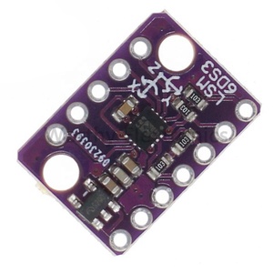 Sensor giroscópico de ángulo de inclinación, acelerómetro de GY-LSM6DS3, transmisión IIC/SPI, módulo electrónico de la serie GY - Product Image 3