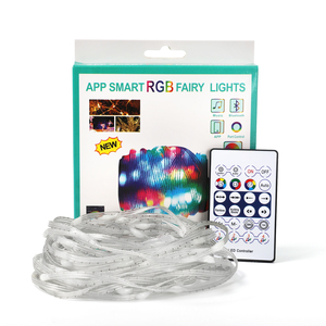 Nuovo RGB SMD 5050 esterno LED striscia di luce intelligente 5V APP di controllo remoto colorato indirizzabile CCT IP65 Home TV DC12V ingresso - Product Image 1