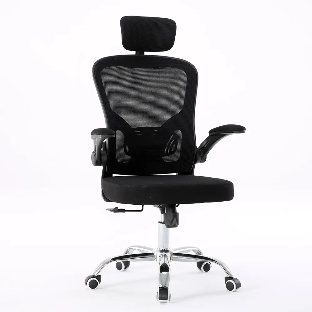 Chaises de bureau ergonomiques en maille avec appui-tête, offre spéciale