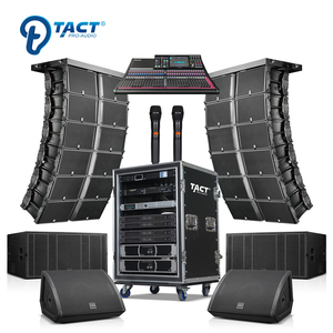专业音频户外音乐会音响系统3路双12英寸线阵列扬声器 - Product Image 1