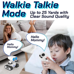 Smart telecomando Robot giocattolo Gesture Sensing RC Walkie talkie programmazione danza ambulante Robot con musica mutevole occhi a LED - Product Image 3
