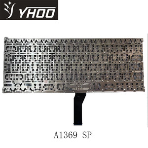 Laptop <strong>Keyboard</strong> for Apple Macbook Air A1369 <strong>SP</strong> US UK RU <strong>SP</strong> FR Etc A1466 Notebook <strong>Keyboard</strong> - Product Image 2