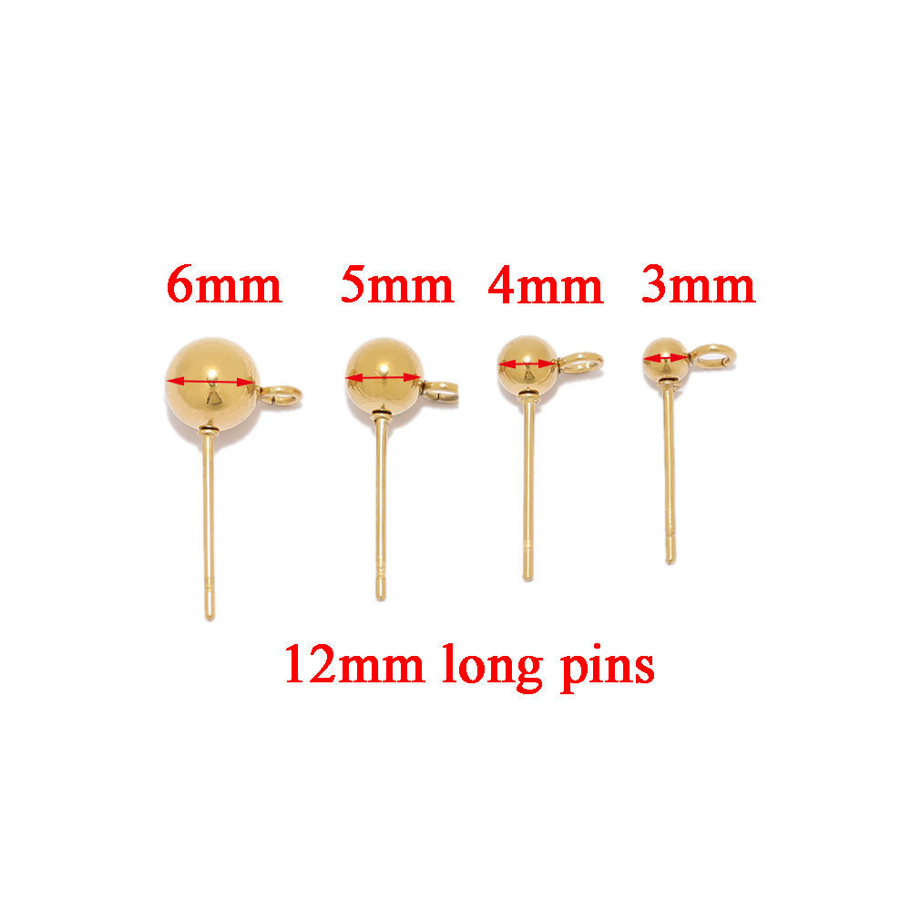 Gold cross loop