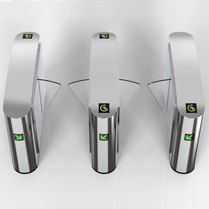 Puertas de torniquete automáticas de alta seguridad, reconocimiento facial, huella dactilar, Control DE ACCESO RFID, sistema de puerta de barrera de torniquete con solapa - Product Image 2