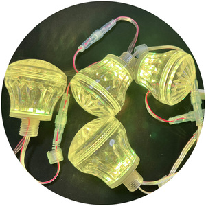 DC12V 60 мм mushromm horse running rides smd5050 Программирование цифровой мечты цвет RGB развлекательный пиксель турбо свет - Product Image 6