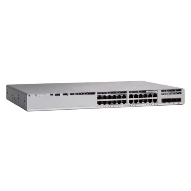 C9200-24T-A mới 24x1GB RJ-45 1X mô-đun khe cắm chuyển đổi dữ liệu mạng chuyển đổi