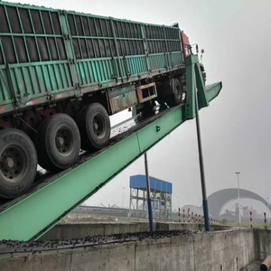 Hydraulic <strong>Container</strong> <strong>Unloading</strong> System <strong>Container</strong> Discharger <strong>Platform</strong> Truck Discharging <strong>Platform</strong> - Product Image 4