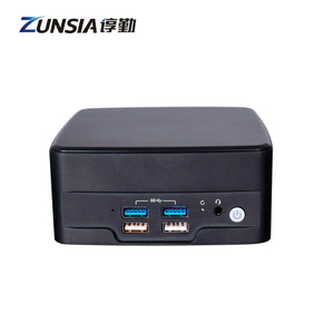 Zunsia 7840HS AMD Mini PC 8845HS 7735HS Dual LAN 2 * DDR5 Desktop Mini Computer Host 2 * HD/tipo-C gioco NUC Mini PC per le imprese - Product Image 4