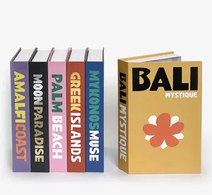 Wholesale Boxes Decorative <strong>Books</strong> Coffee Table Channel Plaster Decor <strong>Book</strong> Big <strong>Books</strong> for Decorations - Product Image 5