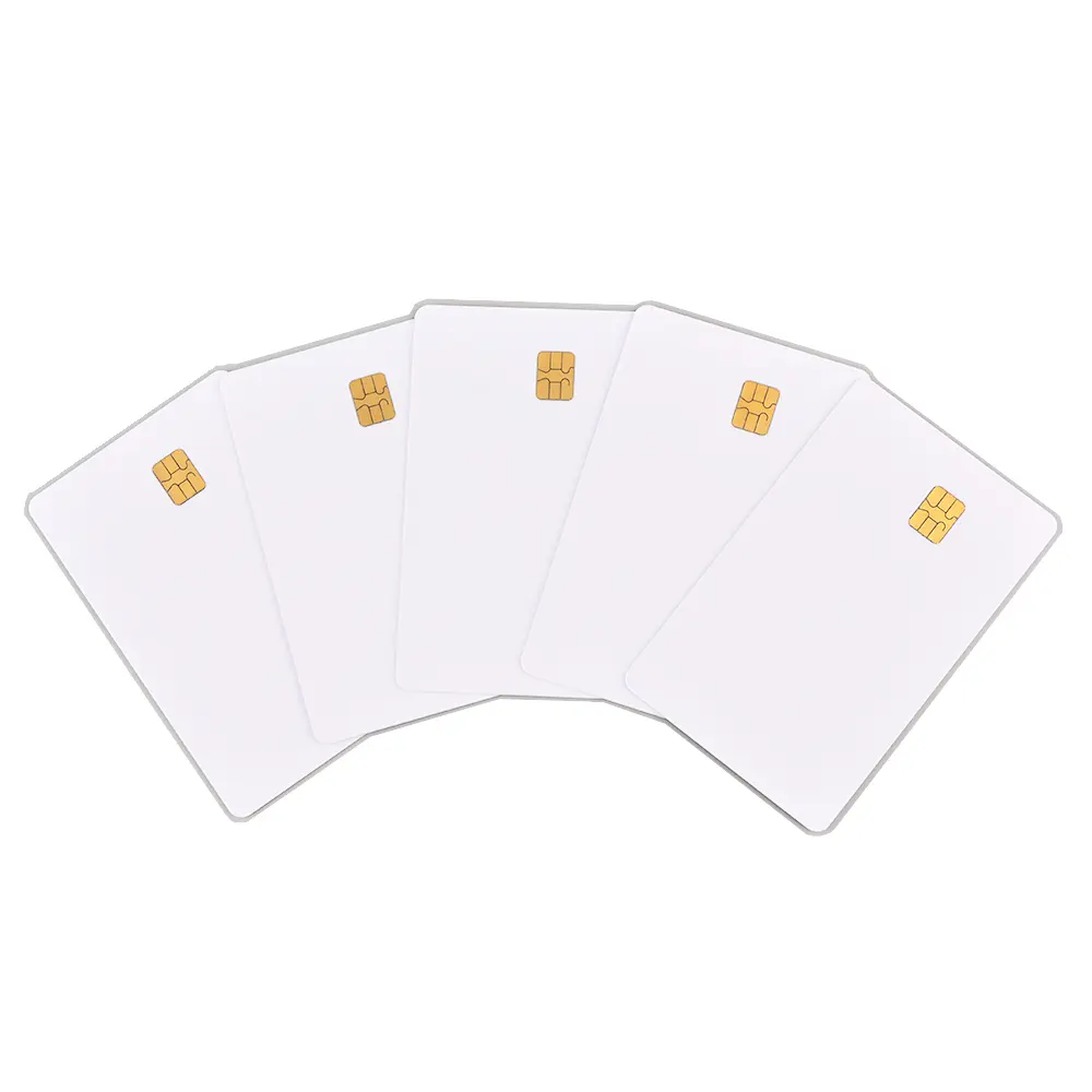नि: शुल्क शिपिंग के साथ संपर्क छोटे आईसी कार्ड चिप FM4442 SLE4442 अनुकूलित पीवीसी मुद्रित कार्ड प्लास्टिक cr80 कार्ड