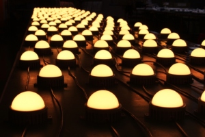 <strong>DMX</strong> Exterior Facade <strong>Led</strong> <strong>String</strong> Light Curtain Light RGB <strong>Led</strong> Point Light for Building Outline Hotel - Product Image 6
