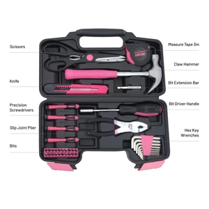 39 pcs工具包工具箱塑料盒工具包微型工具包 - Product Image 2
