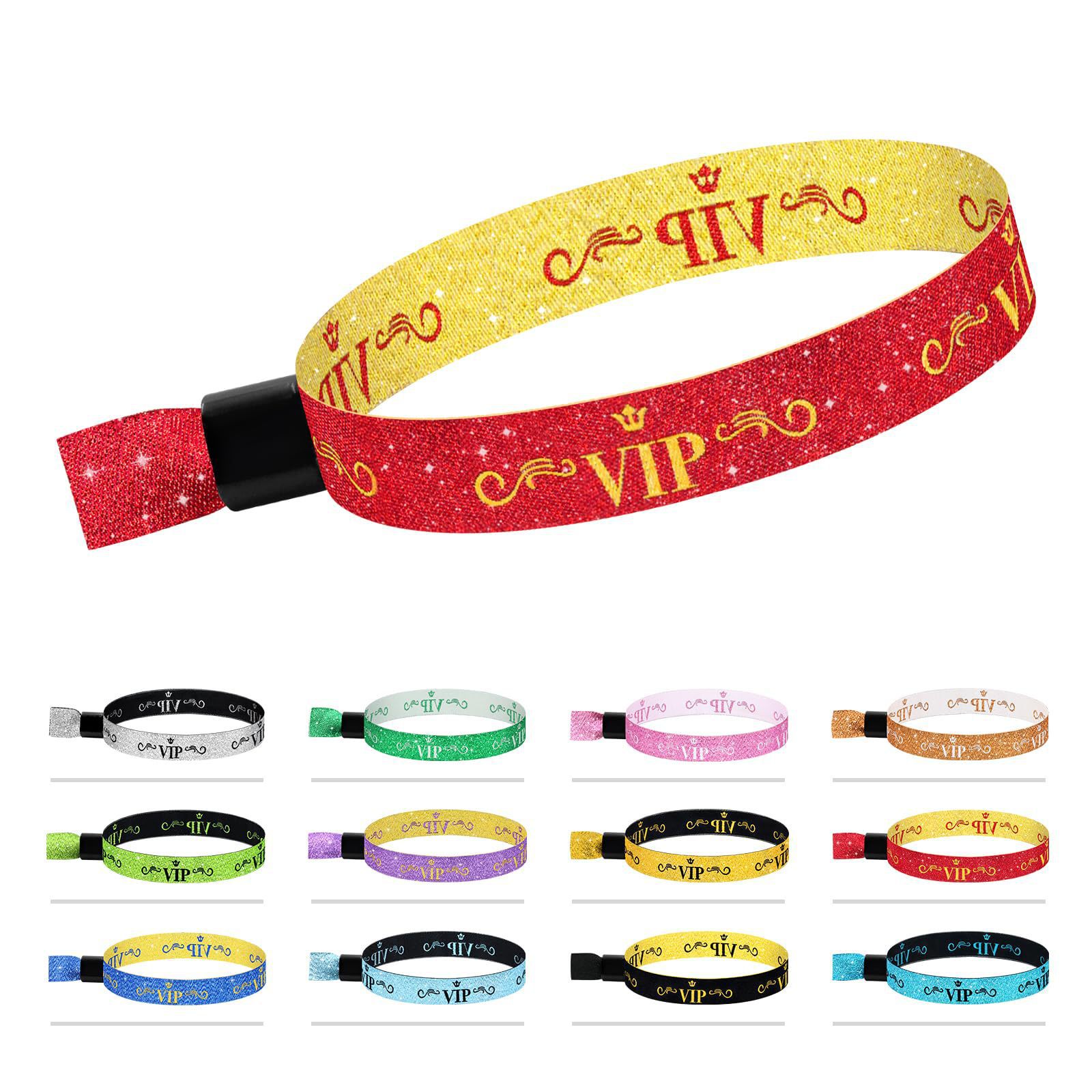 Bracelet VIP coloré résistant à la transpiration