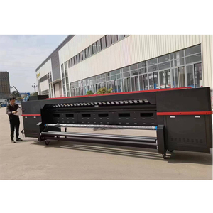 A8 katlanabilir pankart 3.2m geniş format yazıcı crystaljet solvent yazıcı afiş makinesi mürekkep püskürtmeli BASKI MAKİNESİ cj8000 fabrika - Product Image 3